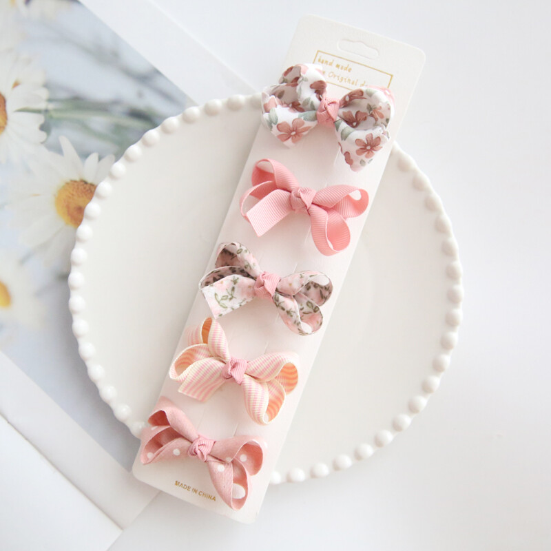 Agrafe pentru Copii Copii Copii Accesorii Păr Bebeluş Fundite Clip Pentru Fete Tot Pânză Agrafă