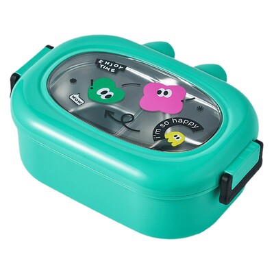 Izolirana kutija za ručak, nepropusna, prijenosna kutija za ručak s odvojenim posudama za hranu, za kampiranje, ribolov, planinarenje, putovanja, djeca