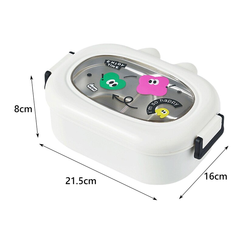 Izolirana kutija za ručak, nepropusna, prijenosna kutija za ručak s odvojenim posudama za hranu, za kampiranje, ribolov, planinarenje, putovanja, djeca