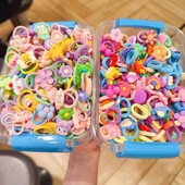 50/40/30 buc Benzi de cauciuc drăguțe pentru copii nu vor dăuna părului cu o elasticitate bună. Bentite pentru fete pentru bebeluși și copac pentru fete drăguțe