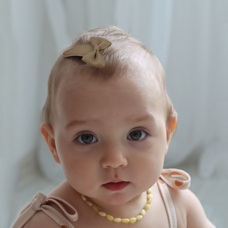 6 bucăți minunate funde ac de păr pentru copii pentru bebeluși, agrafe de păr de culoare uni, cleme de păr pentru fete, accesorii pentru păr pentru copii