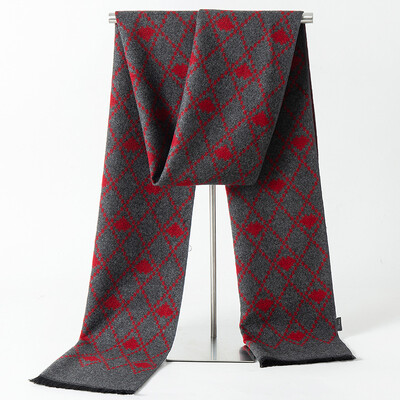 Brand de designer, carouri, iarnă, bărbați, eșarfă de cașmir, caldă, pashmina, ocazional, moale, lung, șal, înveliș, batic pentru bărbați, eșarfe de afaceri