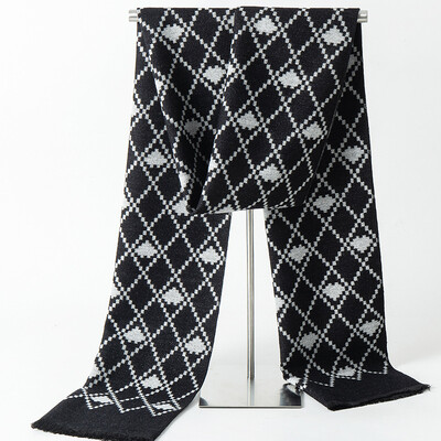 Brand de designer, carouri, iarnă, bărbați, eșarfă de cașmir, caldă, pashmina, ocazional, moale, lung, șal, înveliș, batic pentru bărbați, eșarfe de afaceri