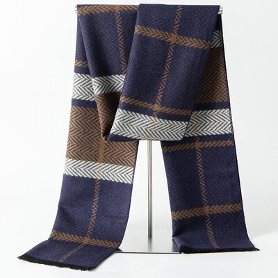 Brand de designer, carouri, iarnă, bărbați, eșarfă de cașmir, caldă, pashmina, ocazional, moale, lung, șal, înveliș, batic pentru bărbați, eșarfe de afaceri