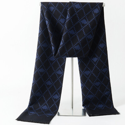 Brand de designer, carouri, iarnă, bărbați, eșarfă de cașmir, caldă, pashmina, ocazional, moale, lung, șal, înveliș, batic pentru bărbați, eșarfe de afaceri