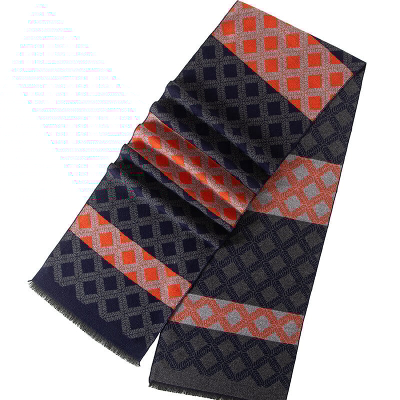 Brand de designer, carouri, iarnă, bărbați, eșarfă de cașmir, caldă, pashmina, ocazional, moale, lung, șal, înveliș, batic pentru bărbați, eșarfe de afaceri