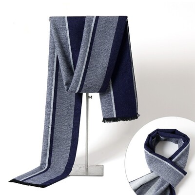 Eșarfă pentru bărbați în carouri de marcă de lux, iarnă, cașmir, eșarfe pentru bărbați, eșarfe pentru bărbați, șal lung, pashmina, Cadouri de Crăciun pentru bărbați