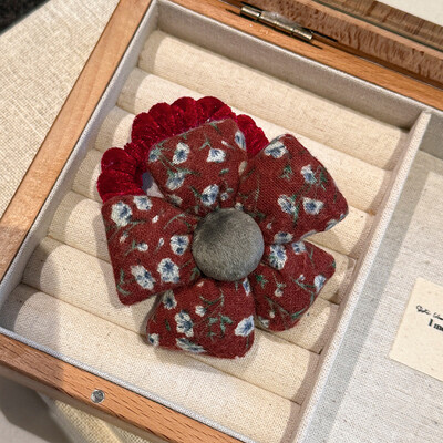 Temperament je svestran, crveno cvijeće s mašnama, ženska gumica za kosu, konop za kosu, kožna traka za kosu