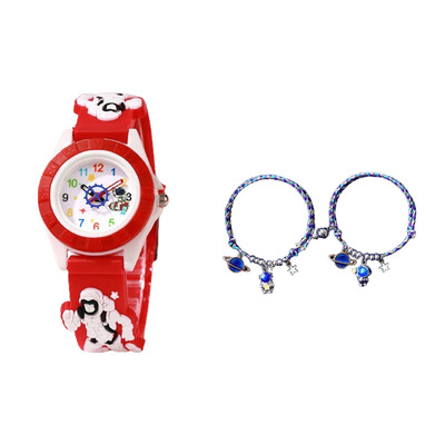 1buc/2buc-ceas la modă și drăguț pentru copii, ceas cu design animal din desene animate, potrivit pentru cadouri de ziua de naștere, esențial pentru cadouri