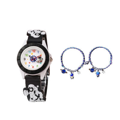 1buc/2buc-ceas la modă și drăguț pentru copii, ceas cu design animal din desene animate, potrivit pentru cadouri de ziua de naștere, esențial pentru cadouri