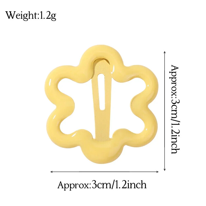 20 buc. Agrafe de păr BB cu flori de amestecare, de culoare aleatorie, breton cu ulei, breton din metal, ac de păr pentru copii, fete, cea mai bună rochie cadou