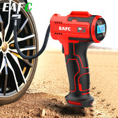 EAFC 150PSI Безжична помпа за надуване на кола с мека дръжка, Електрическа 4000mAh Въздушна помпа за автомобилни гуми за кола, мотоциклет, велосипед, лодка, топки