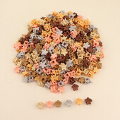 50 komada nasumičnih boja Jednobojni slatki cvijet Y2K Mala kandža za kosu Lijepe kopče za ukrašavanje kose Ukosnice Dječji slatki dodaci za kosu