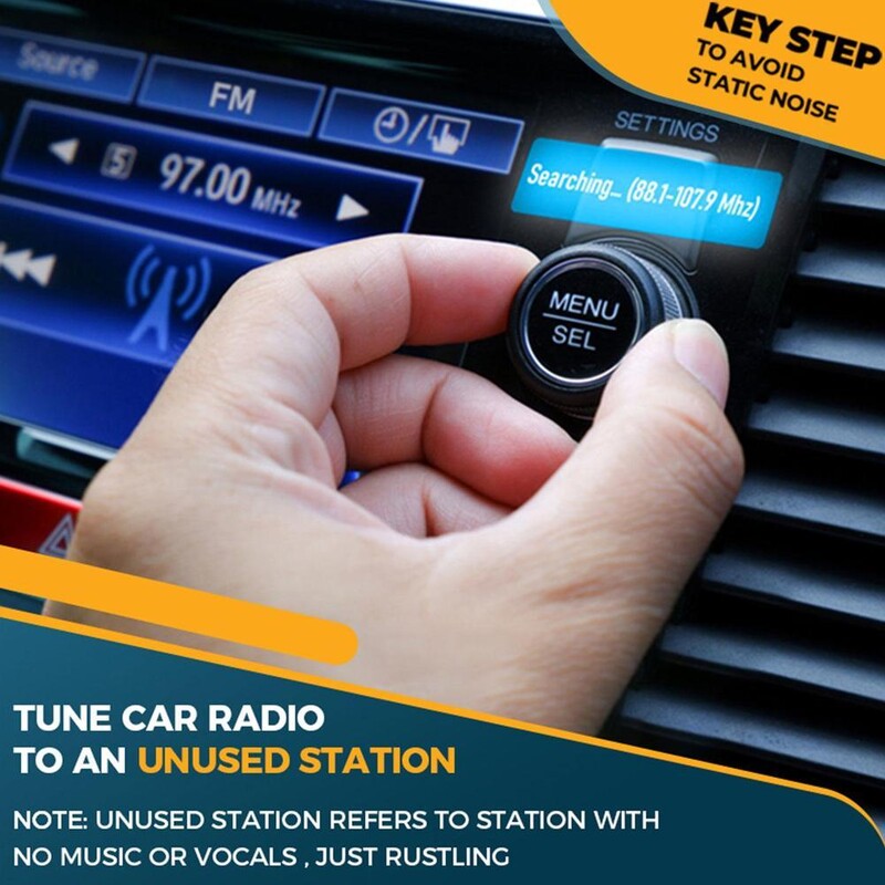 Adapter za automobil, FM odašiljač za automobil, PD&QC3.0 punjač za automobil Bluetooth adapter Hands-free pozivanje za auto Dual Mic Deep Bass Sound