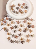 50 komada Šarene mini kopče za kosu Stege Dodaci za djevojčice Male ukrasne kopče za kosu Različite boje