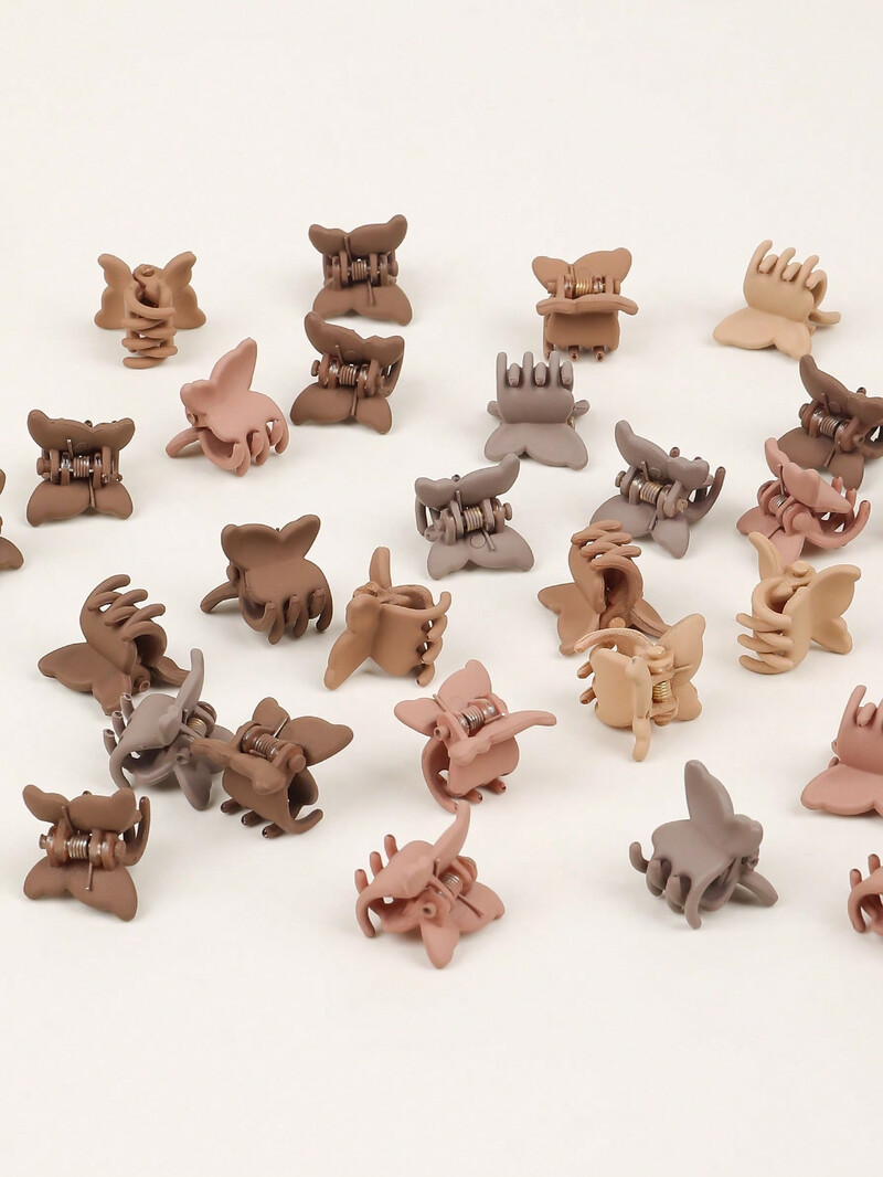 50 komada Šarene mini kopče za kosu Stege Dodaci za djevojčice Male ukrasne kopče za kosu Različite boje