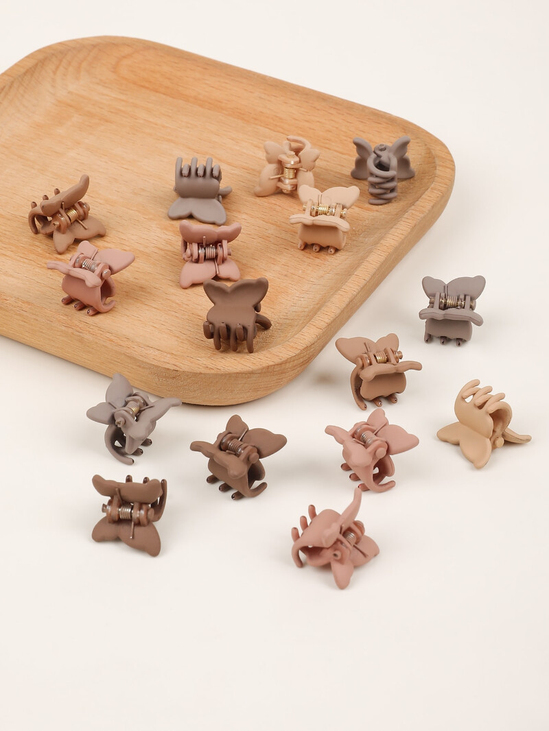 50 komada Šarene mini kopče za kosu Stege Dodaci za djevojčice Male ukrasne kopče za kosu Različite boje