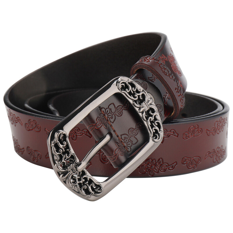 Curea de dama centura din piele naturala, blugi dama largi si versatili, curea la moda si decorativa, marime mare extinsa