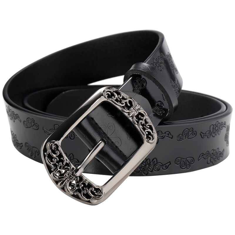 Curea de dama centura din piele naturala, blugi dama largi si versatili, curea la moda si decorativa, marime mare extinsa