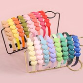 4 buc Bentite cu inimă mată Copii Fete Bentita de păr din plastic Bentita pentru fete Copii Copii Accesorii pentru păr pentru petrecere