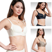 Безшевни сутиени за жени Меко бельо Push Up сутиен 3/4 чашки Bralette Комфортен невидим сутиен Nonwire Просто секси бельо горещ