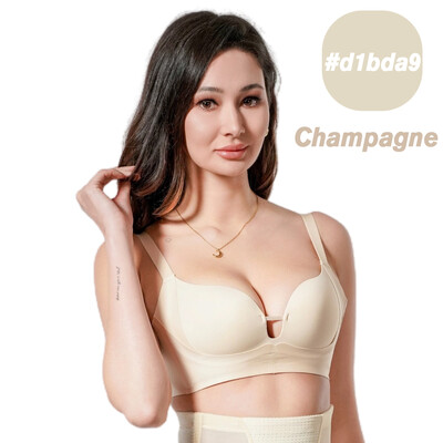 Безшевни сутиени за жени Меко бельо Push Up сутиен 3/4 чашки Bralette Комфортен невидим сутиен Nonwire Просто секси бельо горещ