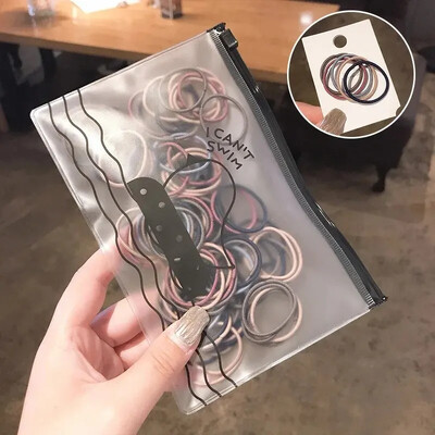 Benzi elastice de păr pentru fete Accesorii pentru păr Bandă de cauciuc Suport pentru coadă de cal pentru copii Legături de păr pentru copii Bentiță și frânghie de păr coada-calului