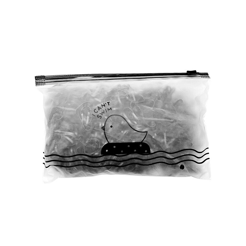 Bandă de cauciuc de unică folosință Păr FEMEI Bandă elastică mică, neagră, husă din piele groasă, nu rănește Banda de păr Cap de frânghie de păr durabilă