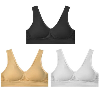 Sportski grudnjak otporan na udarce Run Prekrasna leđa Bešavni grudnjaci Fitnes gornjište protiv opuštanja Meka potpora Ženski joga prsluk visoke čvrstoće