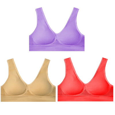 Sportski grudnjak otporan na udarce Run Prekrasna leđa Bešavni grudnjaci Fitnes gornjište protiv opuštanja Meka potpora Ženski joga prsluk visoke čvrstoće