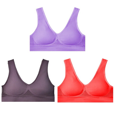 Sportski grudnjak otporan na udarce Run Prekrasna leđa Bešavni grudnjaci Fitnes gornjište protiv opuštanja Meka potpora Ženski joga prsluk visoke čvrstoće