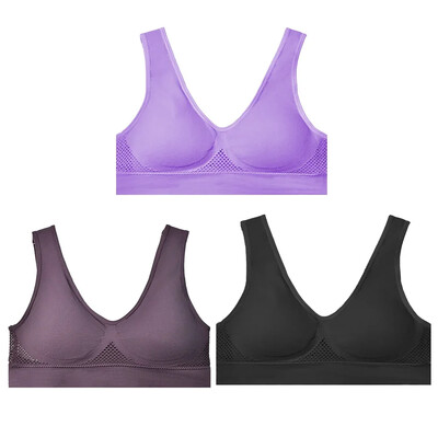 Sportski grudnjak otporan na udarce Run Prekrasna leđa Bešavni grudnjaci Fitnes gornjište protiv opuštanja Meka potpora Ženski joga prsluk visoke čvrstoće