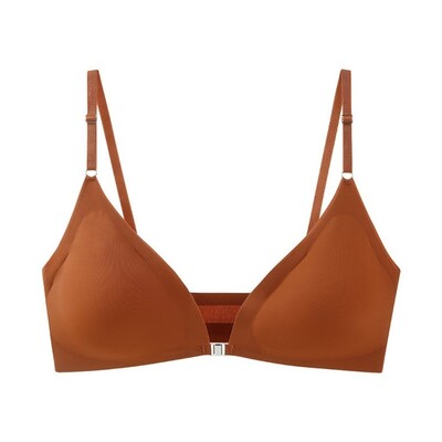 ZXYOUPING Push-up prednja kopča bez čeličnog prstena Duboki V grudnjak Seksi podesivi oblik Prekrasna prilagodba leđa Bočna donja grudi