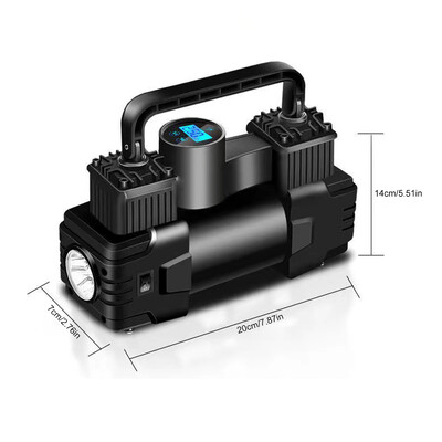Zračna pumpa za automobilske gume Snažna električna zračna pumpa za prešanje, kompresor otporan na led, kompresor za napuhavanje automobilskih guma Dodaci za popravak automobila