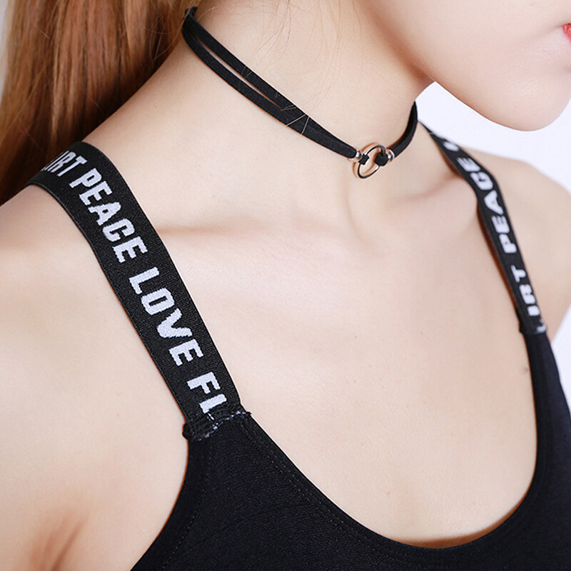 2 bucăți respirabil, sexy, fără sudură, sutien sport pentru femei, curea cu litere, lenjerie de corp, impact pentru sală, fitness, yoga, îmbrăcăminte sportivă, sutien push-up