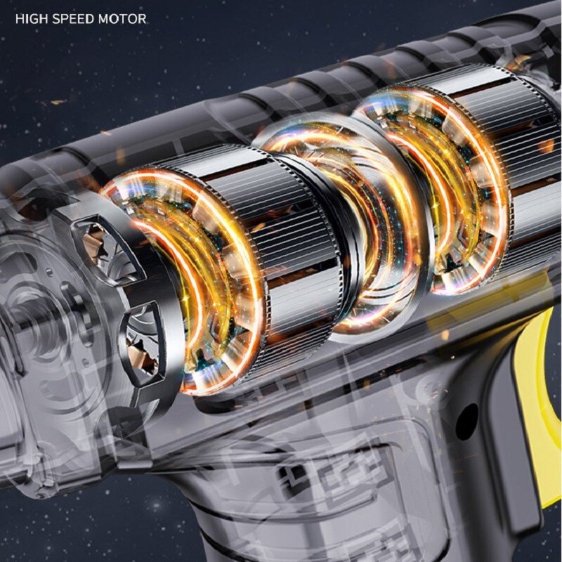 Ručni inteligentni digitalni zaslon za automobil s bežičnim punjenjem električni prijenosni automobil za kućanstvo Zračna pumpa za gume Zračna pumpa za vozila