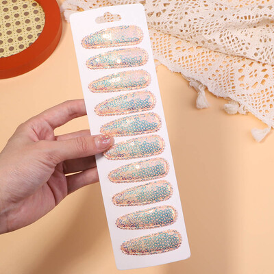 10 bucăți/set agrafe de păr pentru copii, pentru petrecere coreeană, paiete, agrafe BB, agrafe de păr lucrate manual, accesorii pentru păr pentru fete