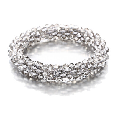 Boho elastične narukvice i narukvice za žene Vintage Stretch Bohemian Femme Kristalne staklene perle Narukvice Nakit za zabave Poklon