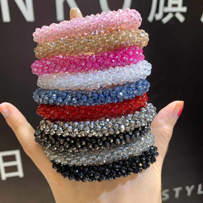 Boho elastične narukvice i narukvice za žene Vintage Stretch Bohemian Femme Kristalne staklene perle Narukvice Nakit za zabave Poklon