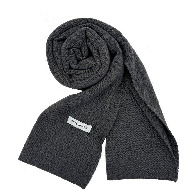 Jednobojni pleteni zimski muški šal Topli šalovi od kašmira Mekani dugi muški poslovni omoti od pašmine Muške marke Bufandas šalovi