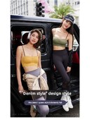 MOYISU Sutien cu cupă fixă fără cusături Piept mic Sutien push-up mare Confortabil Respirabil Broderie Detașabil