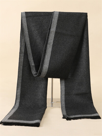 Moda 180*30cm Eșarfe Bărbați Toamnă Iarnă Gros Călduț Cașmir Business Long Wraps Baiat Clasic Sal Toba de esapament