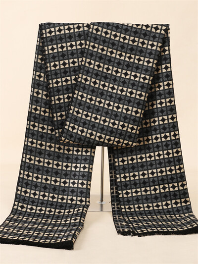 Moda 180*30cm Eșarfe Bărbați Toamnă Iarnă Gros Călduț Cașmir Business Long Wraps Baiat Clasic Sal Toba de esapament