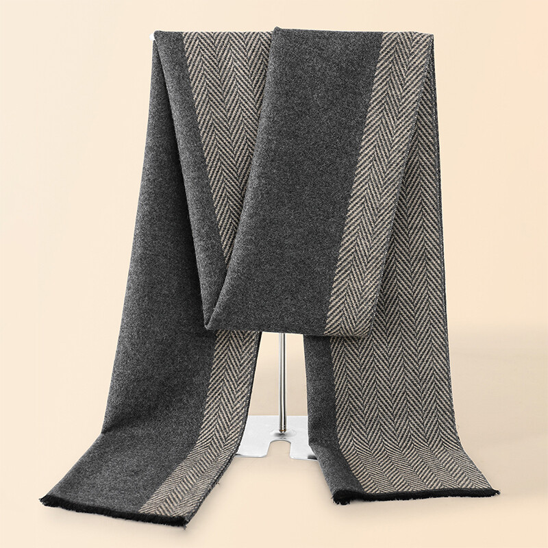 Moda 180*30cm Eșarfe Bărbați Toamnă Iarnă Gros Călduț Cașmir Business Long Wraps Baiat Clasic Sal Toba de esapament