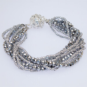 Miasol modne višeslojne niti kristalne perle sa šarmom, magnetske narukvice, ljetni nakit B1470