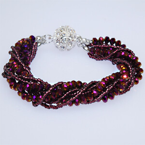 Miasol modne višeslojne niti kristalne perle sa šarmom, magnetske narukvice, ljetni nakit B1470