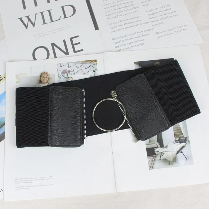 Plaša jostasvieta sieviešu elastīgās modes tendence Eiropā un Amerikā, vienkārša un daudzpusīga josta Gm1269