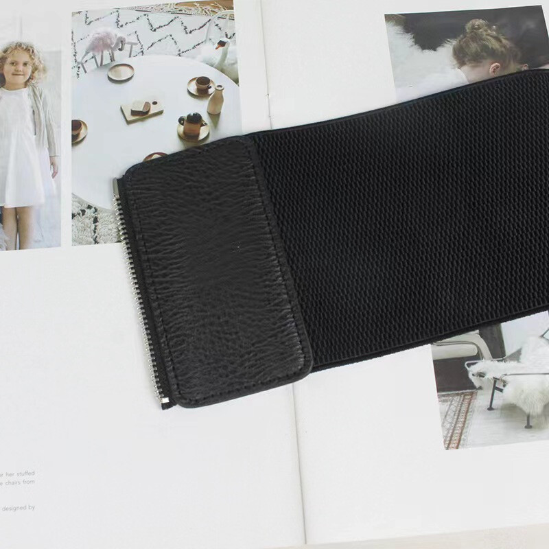 Plaša jostasvieta sieviešu elastīgās modes tendence Eiropā un Amerikā, vienkārša un daudzpusīga josta Gm1269