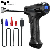 Pompă de aer pentru mașină 80W Pompă gonflabilă pentru anvelope pentru mașină electrică fără fir/cu fir Compresor portabil de aer pentru anvelope.