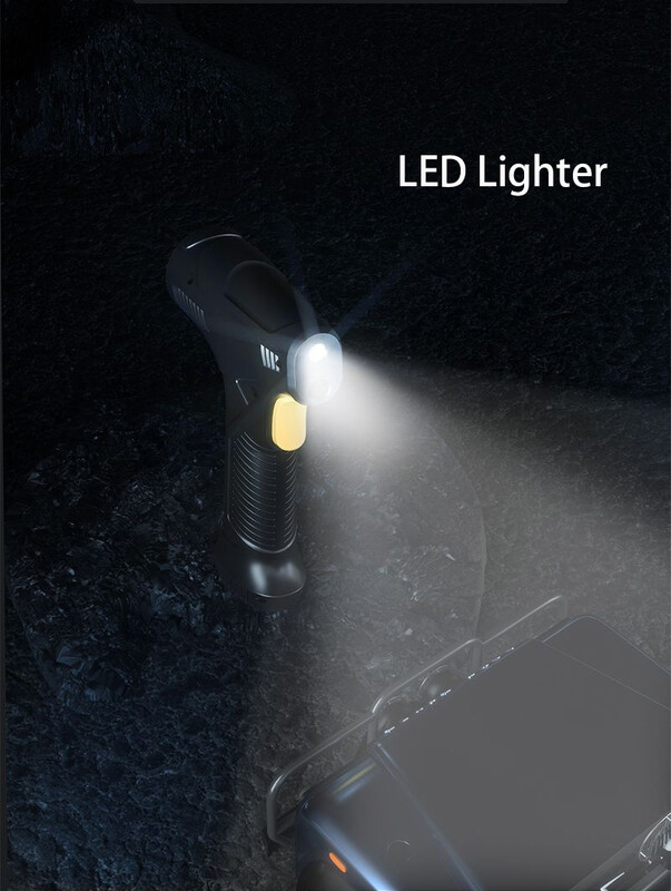 Pompă de aer pentru mașină 80W Pompă gonflabilă pentru anvelope pentru mașină electrică fără fir/cu fir Compresor portabil de aer pentru anvelope.